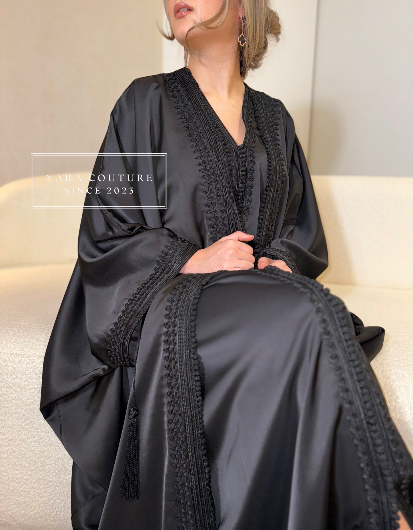 Abaya set Black