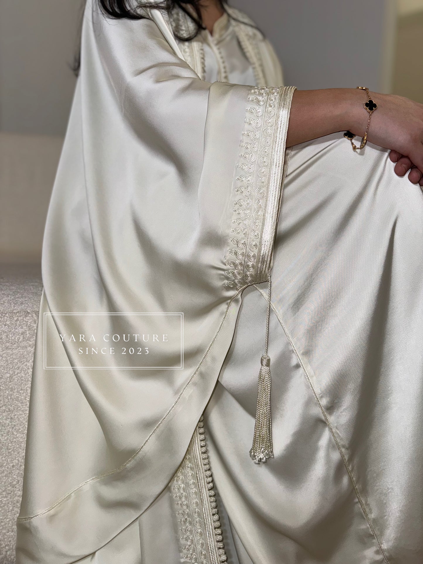 Abaya set White