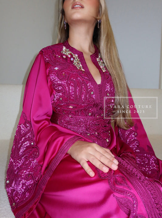 Kaftan Fuschia