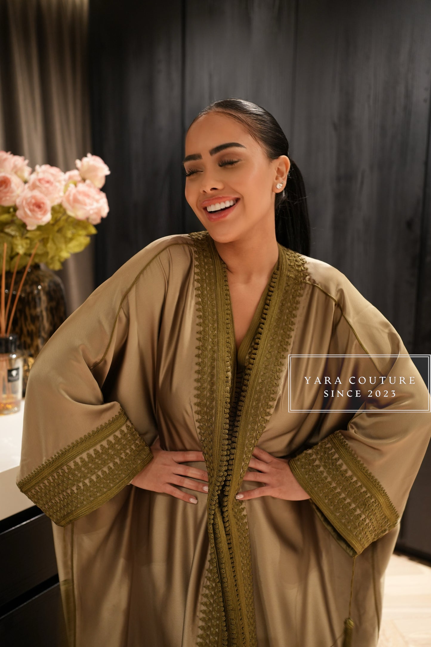 Abaya set Olive