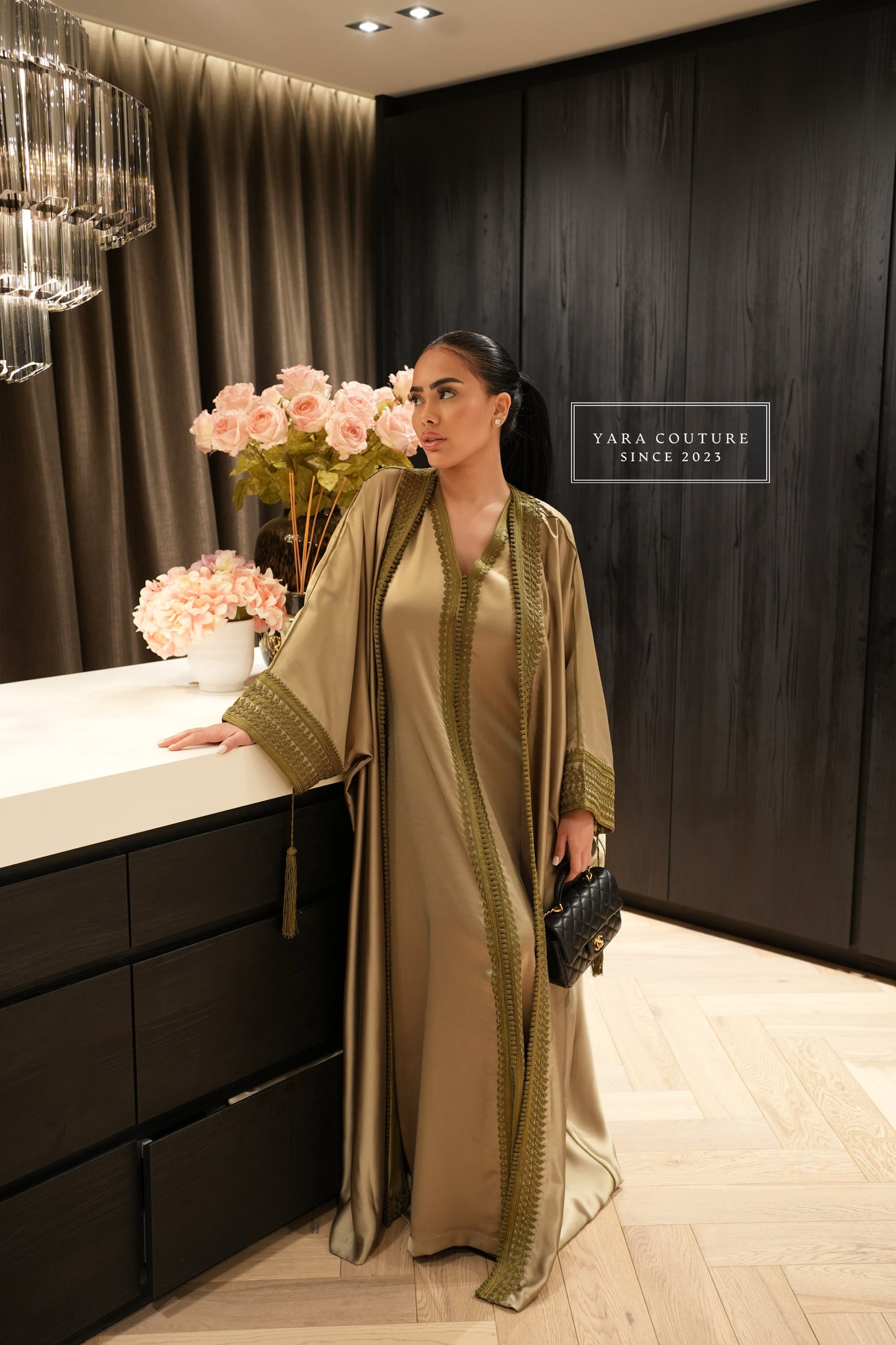 Abaya set Olive
