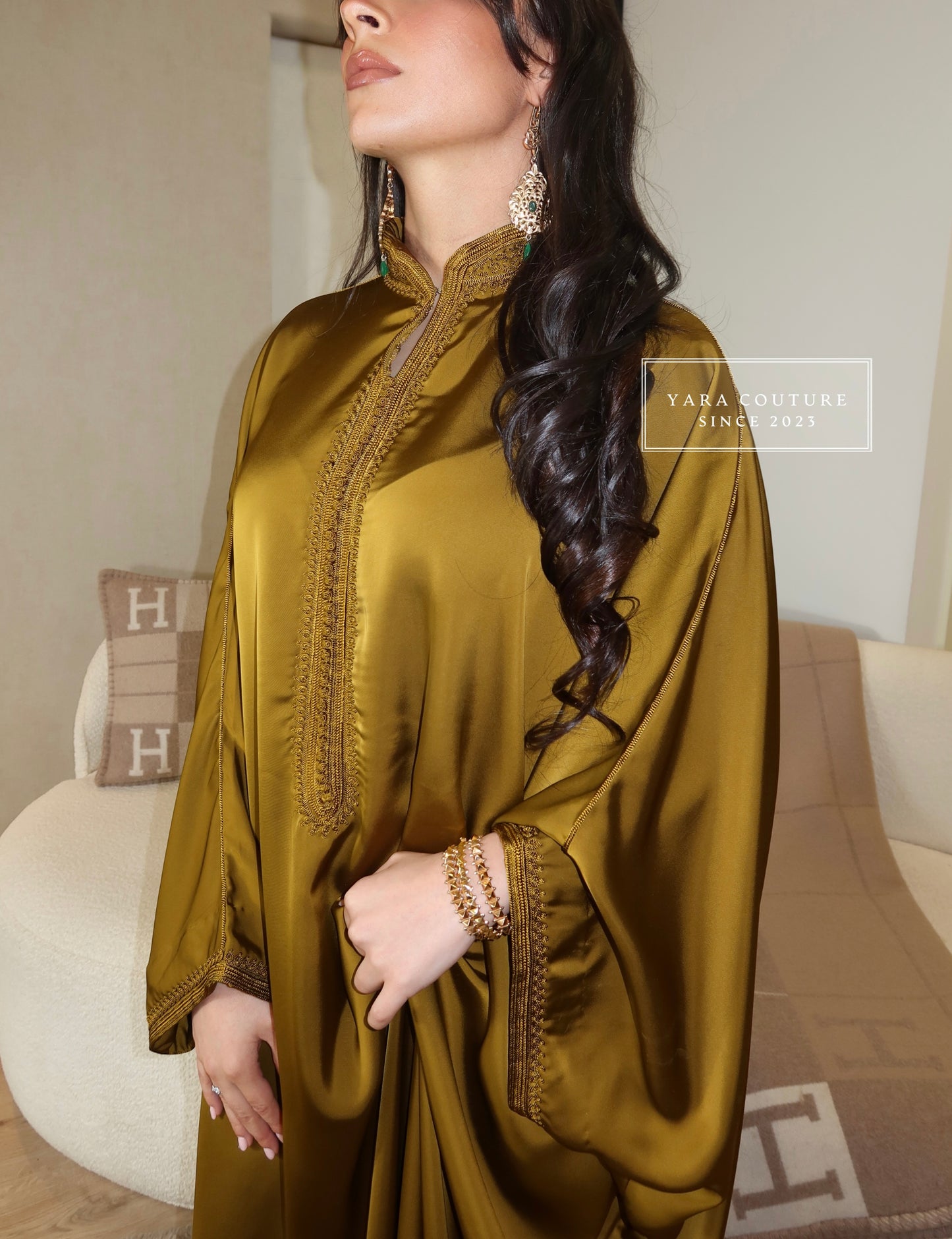 Kandoura Yarah Green