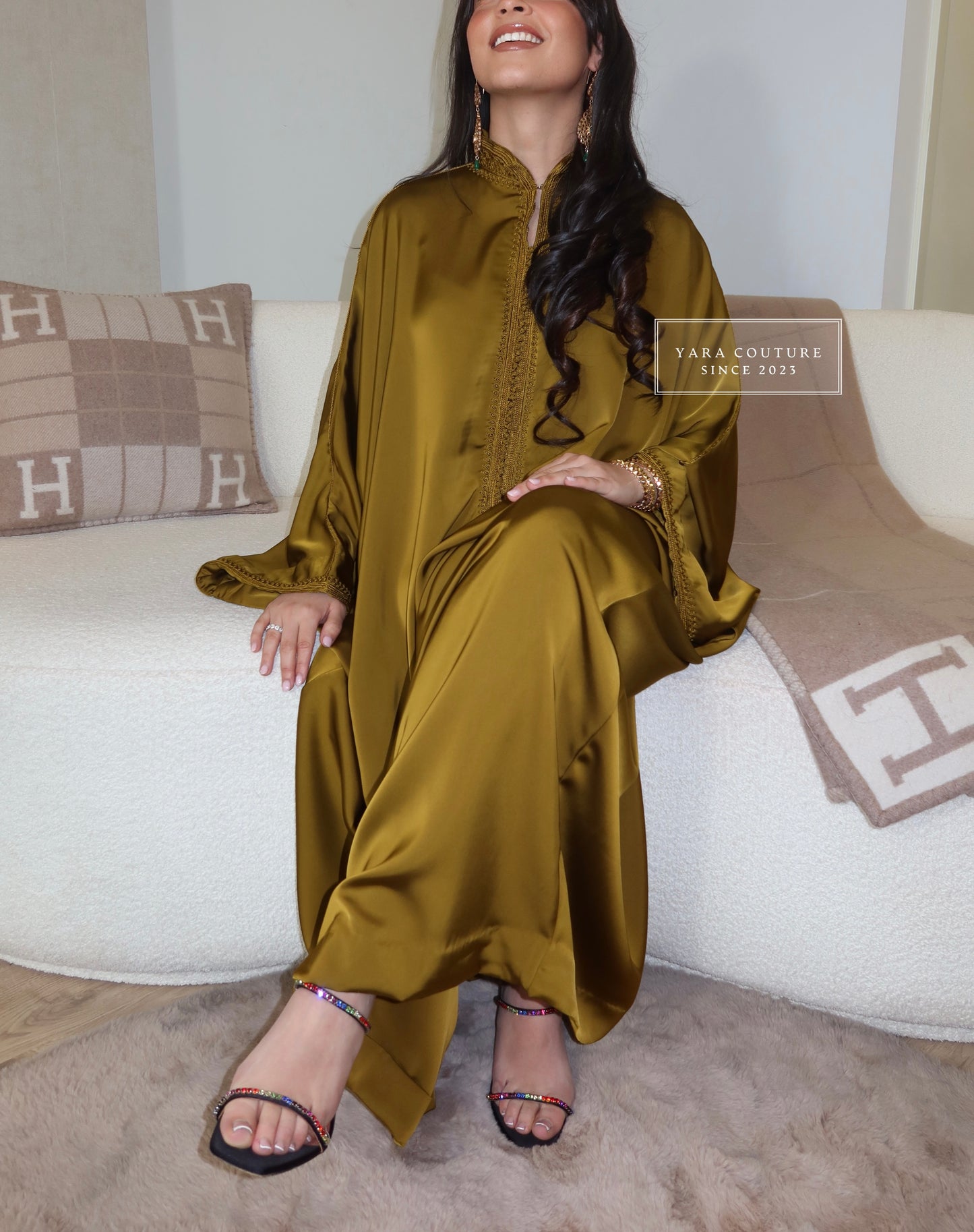 Kandoura Yarah Green