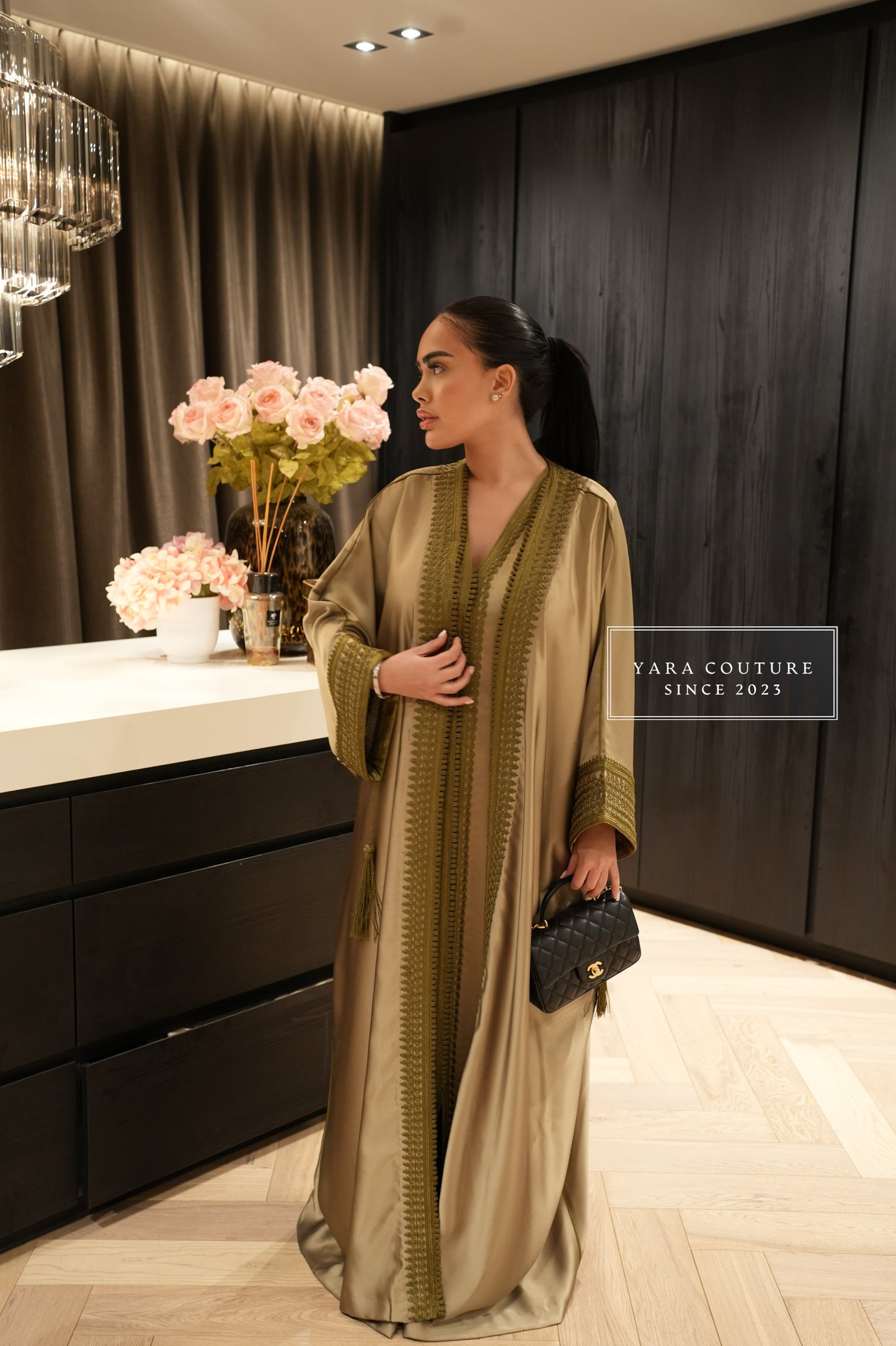 Abaya set Olive
