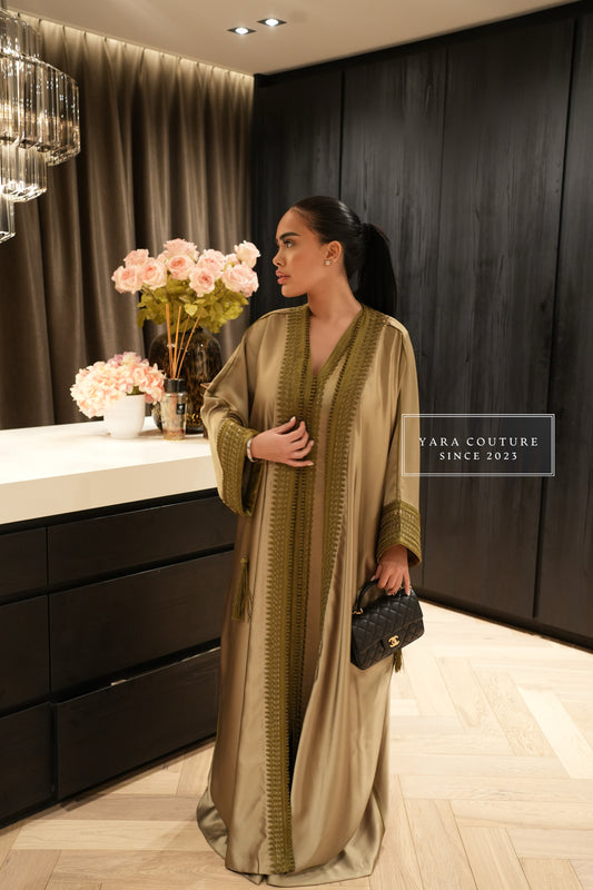 Abaya set Olive