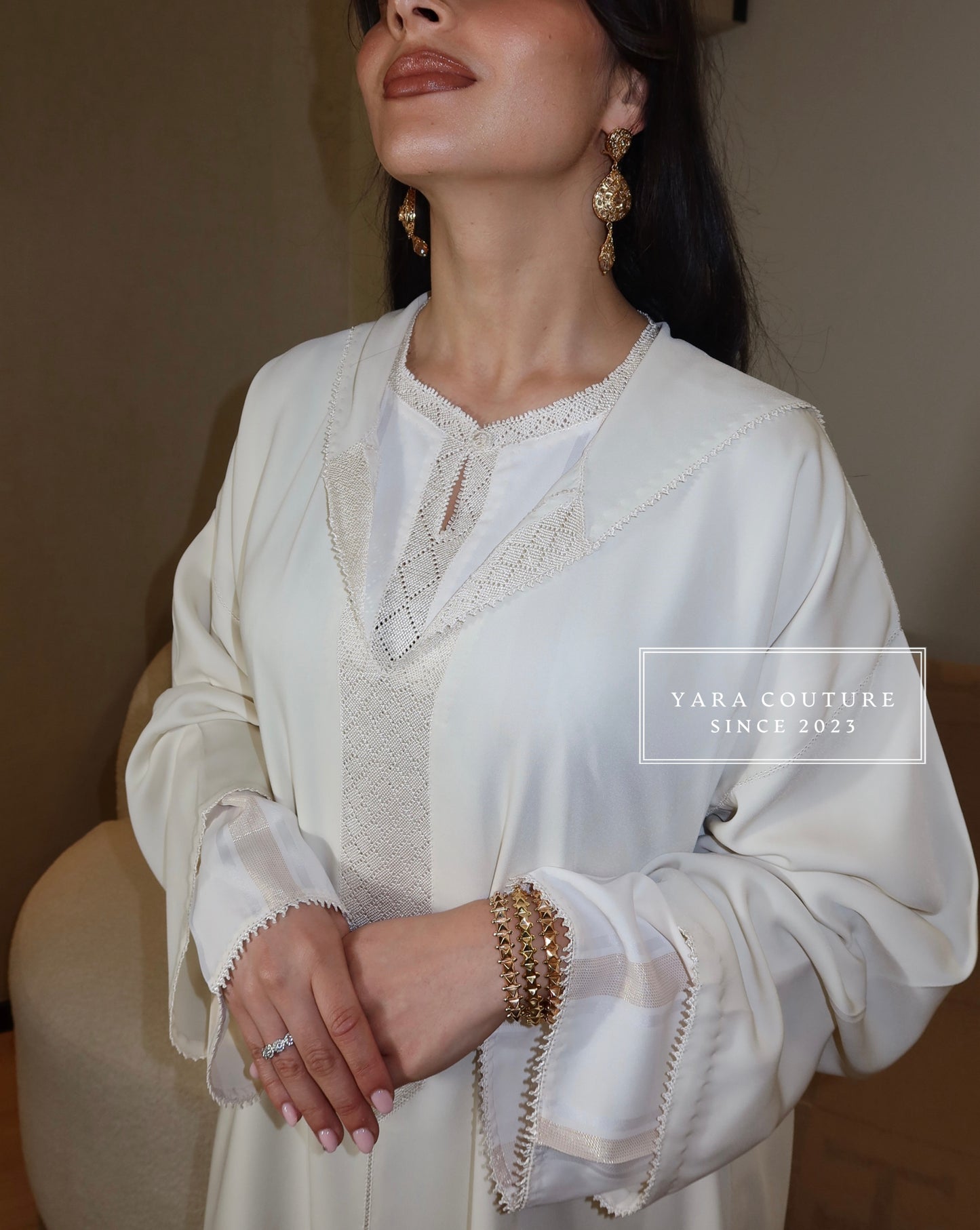 Jelaba Randa White