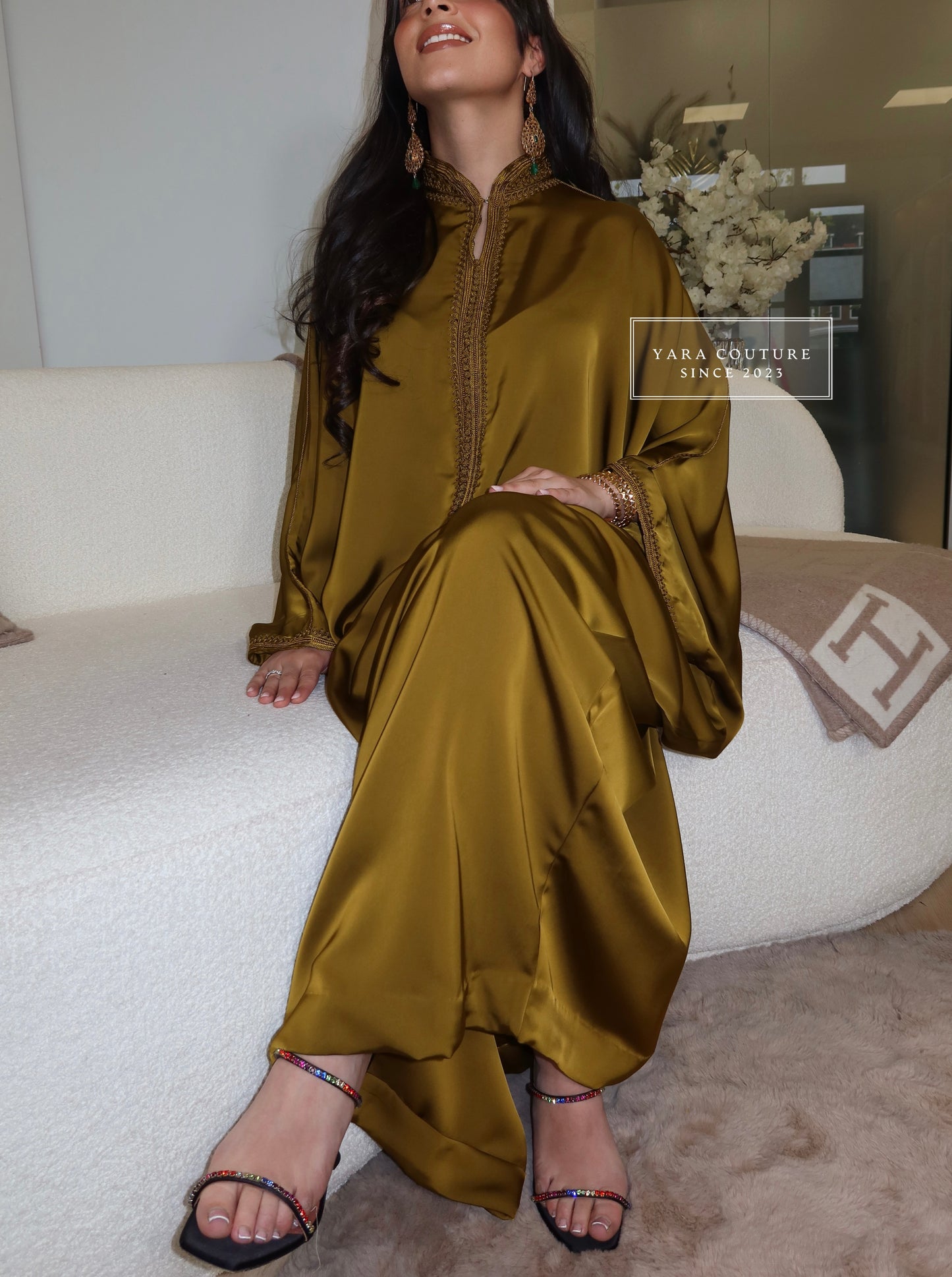 Kandoura Yarah Green