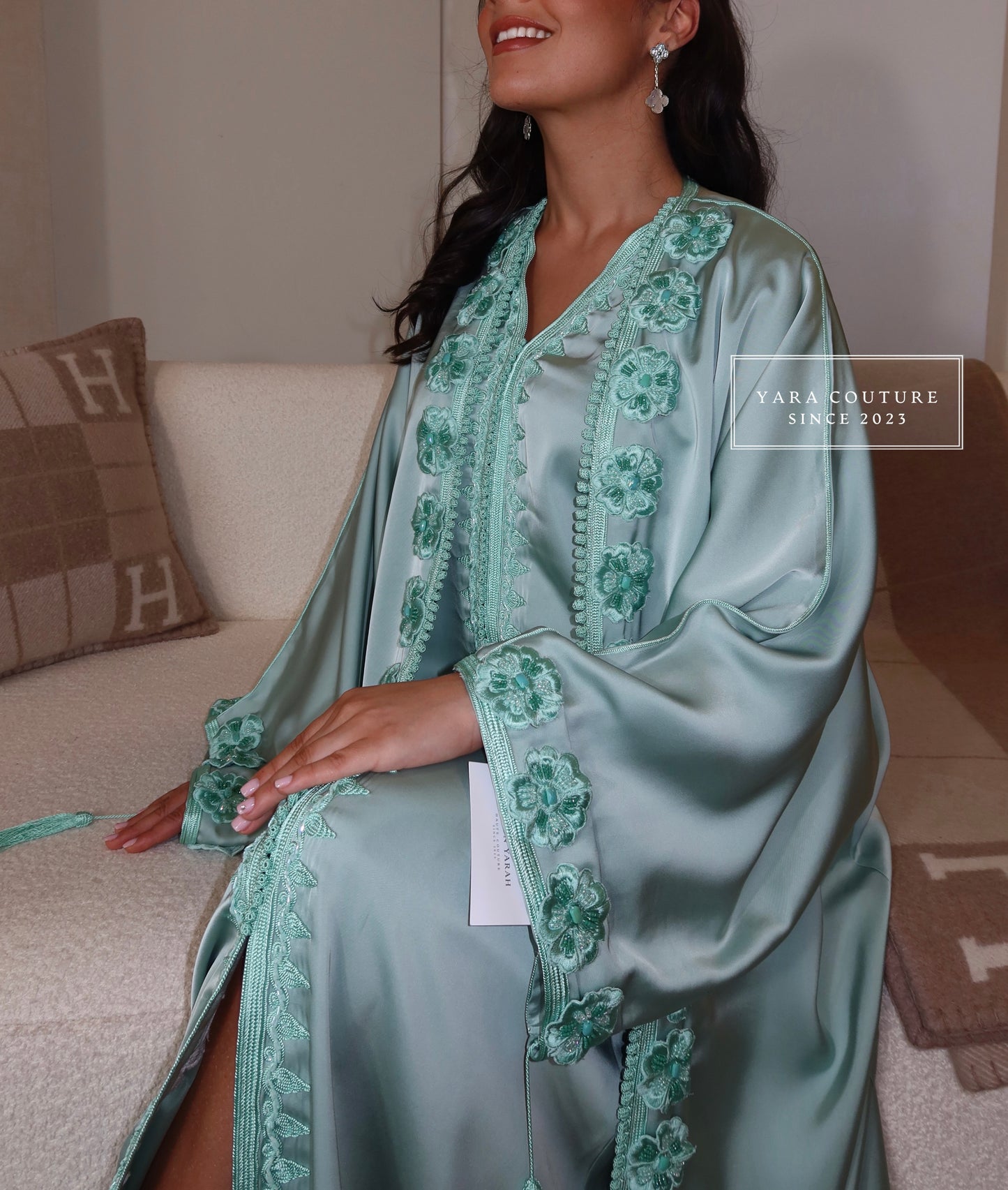 Abaya set full flower