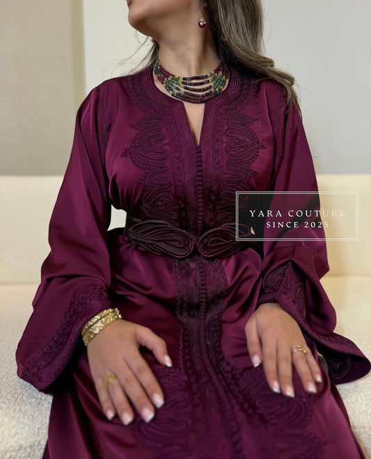 Caftan Burgendy